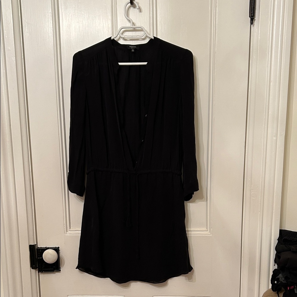 Babaton Classic Black Long Sleeve Dress